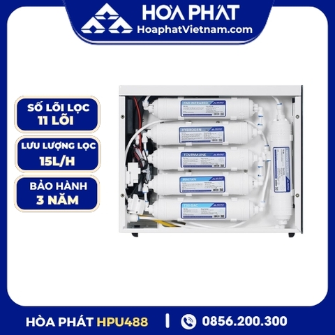 Máy lọc nước RO để gầm Hòa Phát HPU488