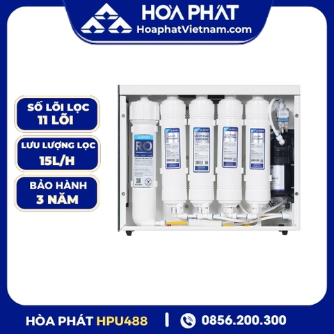 Máy lọc nước RO để gầm Hòa Phát HPU488