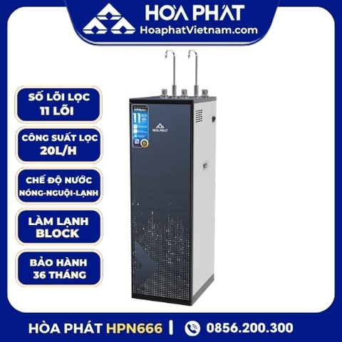 Máy Lọc Nước RO Nóng Nguội Lạnh Hòa Phát HPN666