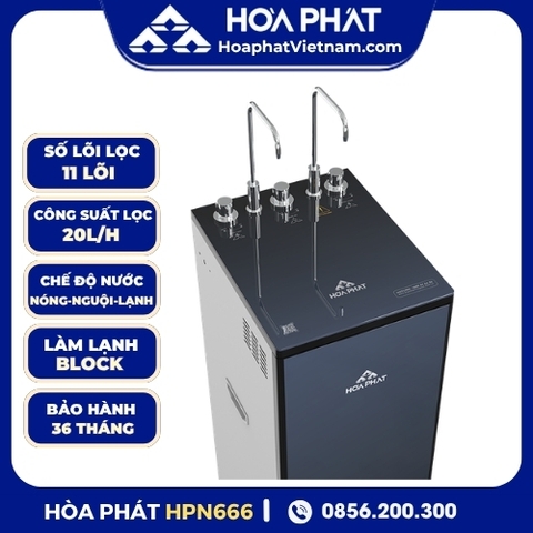 Máy Lọc Nước RO Nóng Nguội Lạnh Hòa Phát HPN666