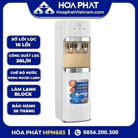 Máy Lọc Nước RO Nóng Nguội Lạnh Hòa Phát HPN683