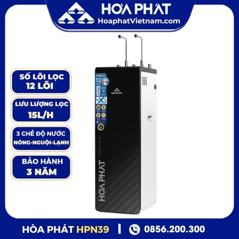 Máy lọc nước RO nóng lạnh Hòa Phát HPN639
