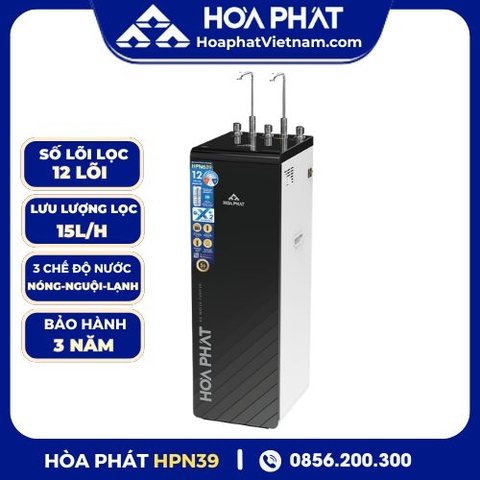 Máy lọc nước RO nóng lạnh Hòa Phát HPN639