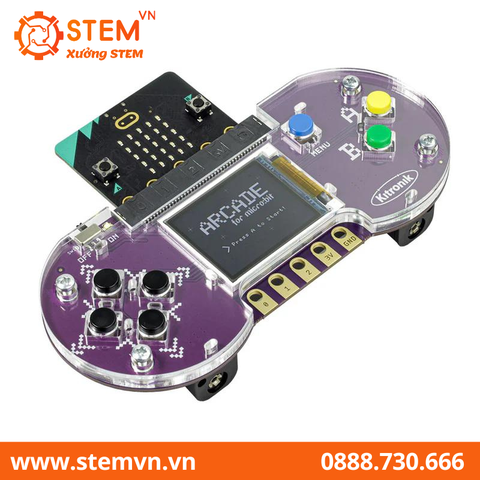 Bộ học lập trình game Kitronik ARCADE for microbit and MakeCode Arcade