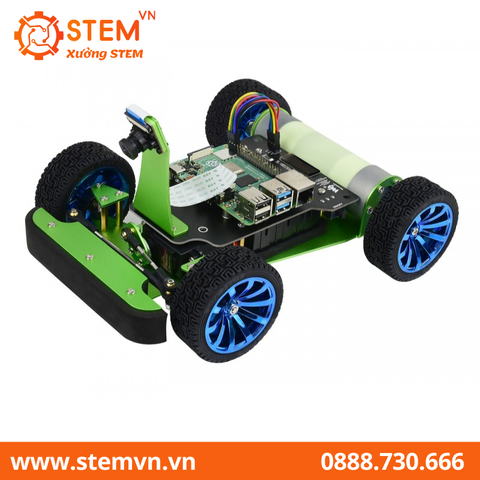 Robot đua xe AI PiRacer Raspberry Pi 4