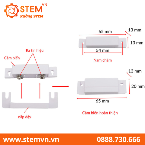 Cảm biến từ MC-31A thường mở