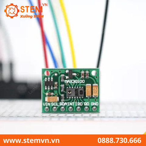 Cảm Biến Nhịp Tim Và Oxy Trong Máu MAX30100
