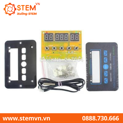 Bộ cảm biến nhiệt độ Relay chỉnh mức XHW1411 220VAC