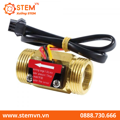 Cảm biến lưu lượng nước Hall YF-B5 DN20