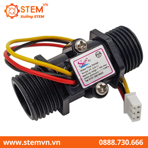 Cảm biến lưu lượng nước Sea YF-S201C DN15