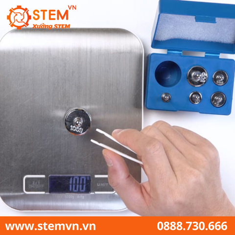 Hộp quả cân chuẩn (Dùng cân chỉnh cảm biến Loadcell)