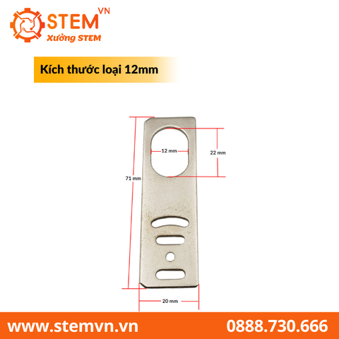 Gá đỡ cảm biến vật cản Hồng ngoại Tiệm cận loại thẳng M12