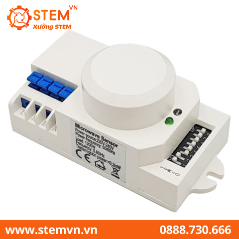 Công tắc cảm ứng chuyển động radar vi sóng 5.8GHz 220VAC