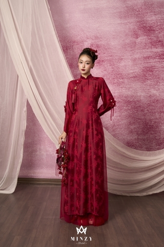Áo dài đỏ 07