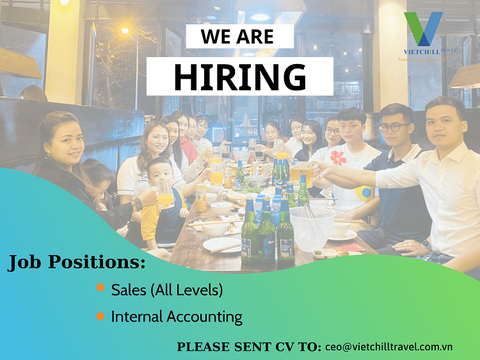 TUYỂN DỤNG NHÂN VIÊN SALE DU LỊCH VÀ KẾ TOÁN NỘI BỘ