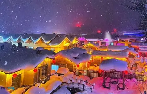 HÀ NỘI – CÁP NHĨ TÂN – KHU TRƯỢT TUYẾT YABULI – LÀNG TUYẾT HƯƠNG – LỄ HỘI BĂNG ĐĂNG 6N5D ( NO SHOP )- BAY SC (KD)