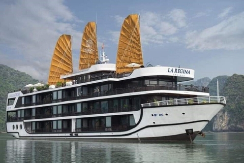 DU THUYỀN HẠ LONG LA REGINA ROYAL - TUYẾN HẠ LONG (2 NGÀY 1 ĐÊM)