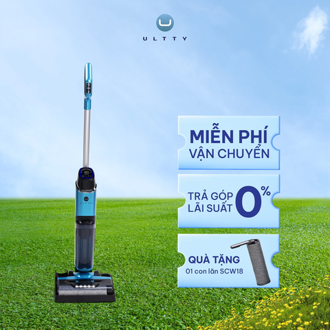 MÁY LAU NHÀ HÚT BỤI THÔNG MINH U Ultty SCW18