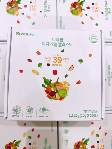 THẠCH RAU QUẢ CÂN BẰNG DINH DƯỠNG - PURESLAB