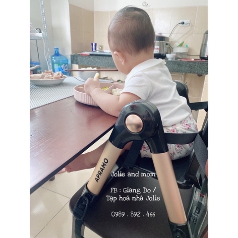 GHẾ ĂN DẶM GẤP GỌN - APRAMO FLIPPA