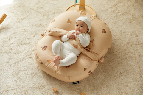 GỐI CHỐNG TRÀO NGƯỢC TEDDY BEAR (SET KÈM TÚI ĐỰNG) - DONO&DONO