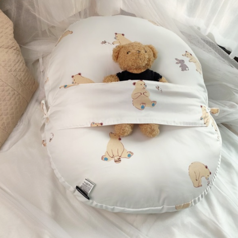GỐI CHỐNG TRÀO NGƯỢC HONEY BEAR (SET KHÔNG KÈM TÚI ĐỰNG) - DONO&DONO