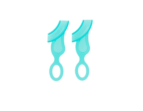 BỘ 2 BÀN CHẢI ĐÁNH RĂNG VÀ MÁT XA NƯỚU CHO BÉ TỪ 10-36 THÁNG - BRUSH-BABY