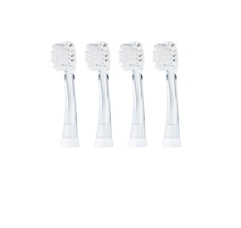 BỘ 4 ĐẦU BÀN CHẢI THAY THẾ CHO BÀN CHẢI ĐIỆN BABYSONIC TỪ 3 TUỔI - BRUSH-BABY