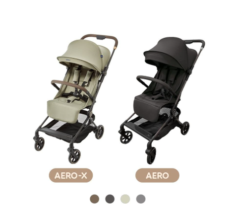 XE ĐẨY AERO - AERO X SIÊU NHẸ, DỄ DÀNG GẤP GỌN, CÓ MÁI CHE CHỐNG TIA UV - UNILOVE