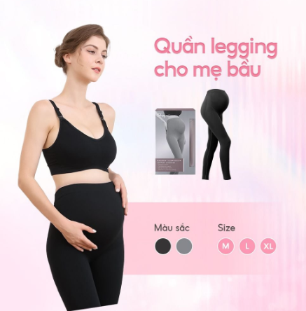 QUẦN LEGGING CHO MẸ BẦU- SHAPEE