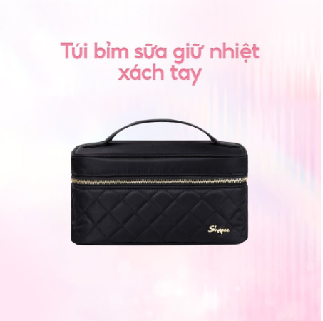 TÚI BỈM SỮA GIỮ NHIỆT XÁCH TAY - SHAPEE