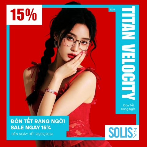 ĐÓN TẾT RẠNG NGỜI CÙNG KÍNH TITAN VELOCITY GIẢM NGAY 15%