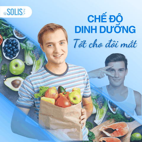 Chế Độ Dinh Dưỡng Tốt Cho Đôi Mắt