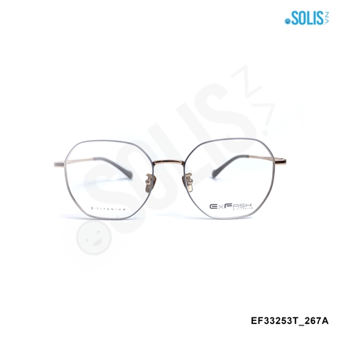 Gọng kính titan hiệu Exfash EF33253T_267A