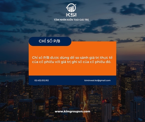 CHỈ SỐ P/B