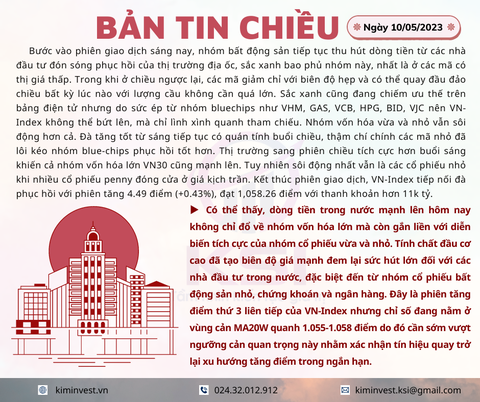 Bản tin chiều ngày 10/05/2023