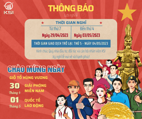 THÔNG BÁO LỊCH NGHỈ LỄ