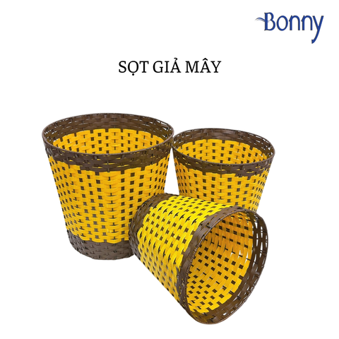 Sọt nhựa giả mây