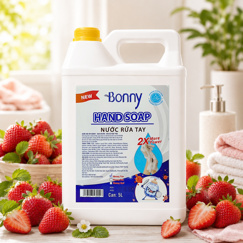 Can 10L Bonny, Can Dầu Gội, Sữa Tắm, Nước Rửa Tay, Lau sàn, rửa chén, xả vải, xả tóc, nước giặt