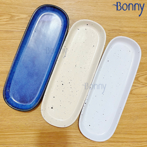 Khay sứ dài KT 29x10.5cm