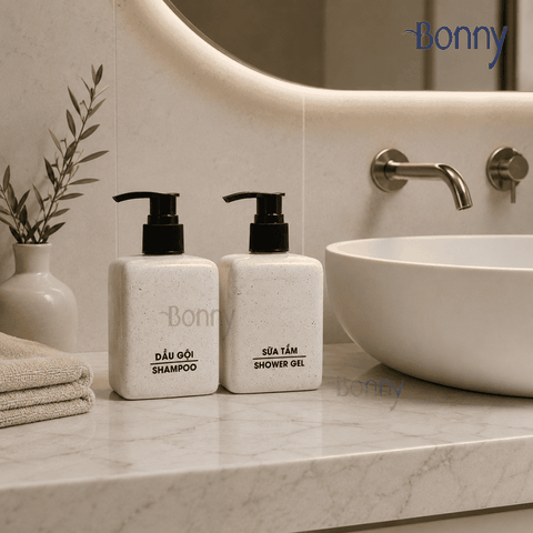 Bình dáng chữ nhật cát trắng 200ml