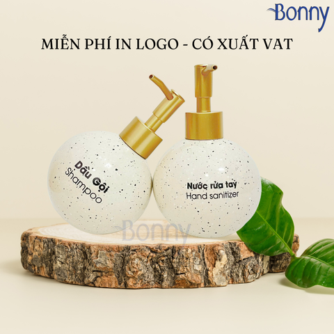 Bình tròn cát kem TT13-KEM 300ml