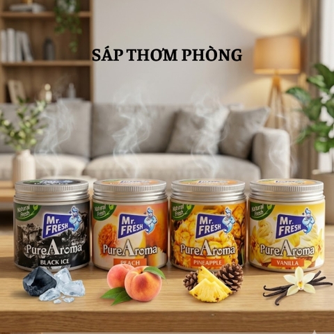 Sáp thơm Pure Aroma Mr Fresh 230g
