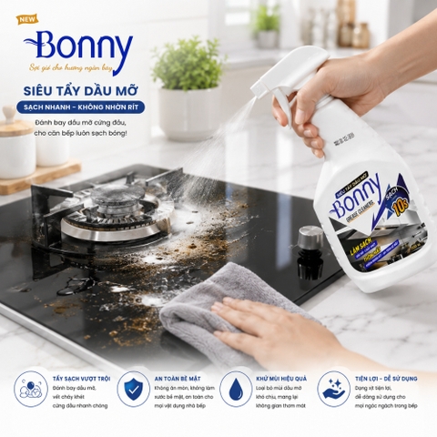 Siêu tẩy dầu mỡ chai xịt 500ml