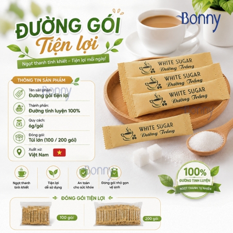 Đường Gói Tinh Luyện 6g