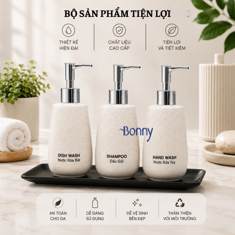 Bình dáng vuông vát cát trắng 320ml