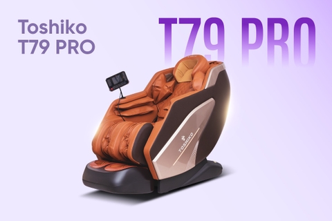 Ghế massage 4D Sóng Âm Trị Liệu Toshiko T79 Pro