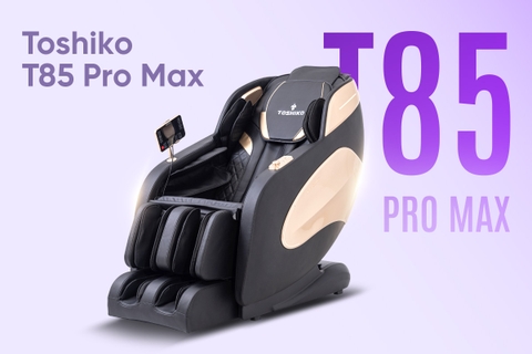 Ghế massage Sóng Âm Trị Liệu Toshiko T85 Pro Max