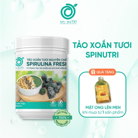 TẢO XOẮN TƯƠI NGUYÊN CHẤT SPINUTRI HỘP 330G