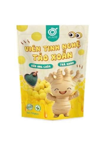 VIÊN TINH NGHỆ TẢO XOẮN SPIRULINA SỮA ONG CHÚA TRÀ XANH